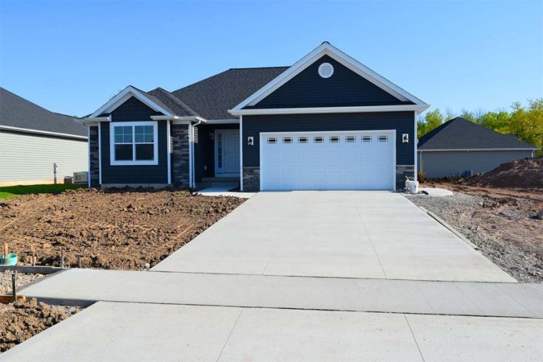 residential driveway construction